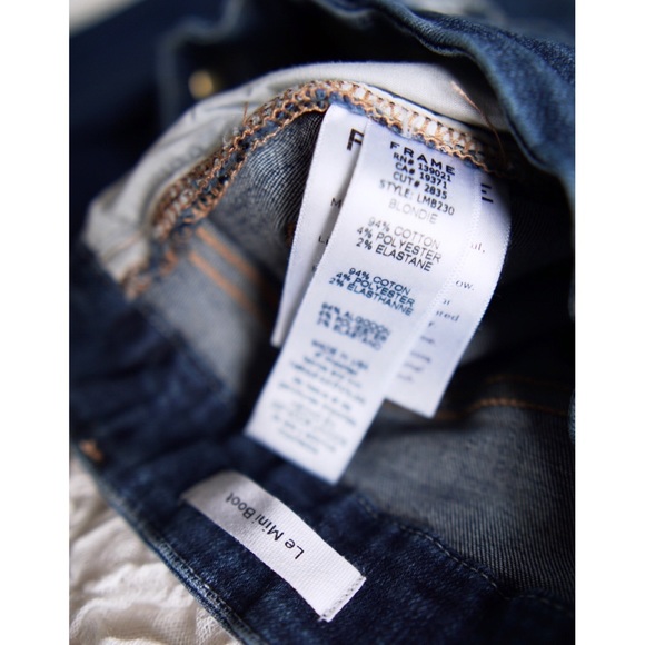 FRAME DENIM Le Mini Blondie Bootcut Jeans - Picture 11 of 11